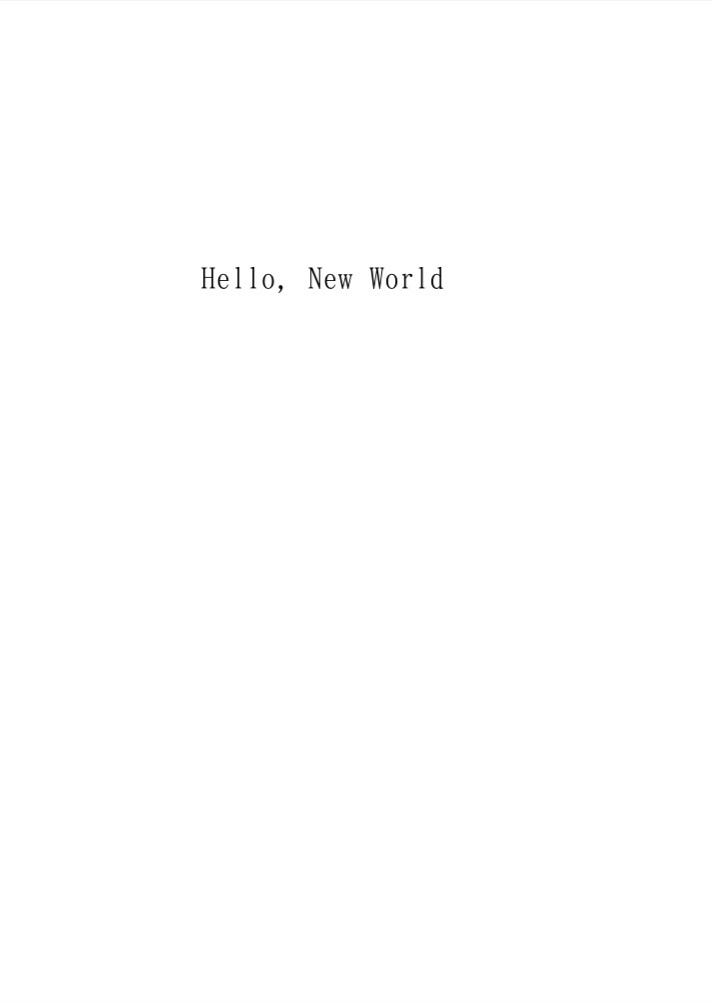 【ネロブラ】Hello, New World