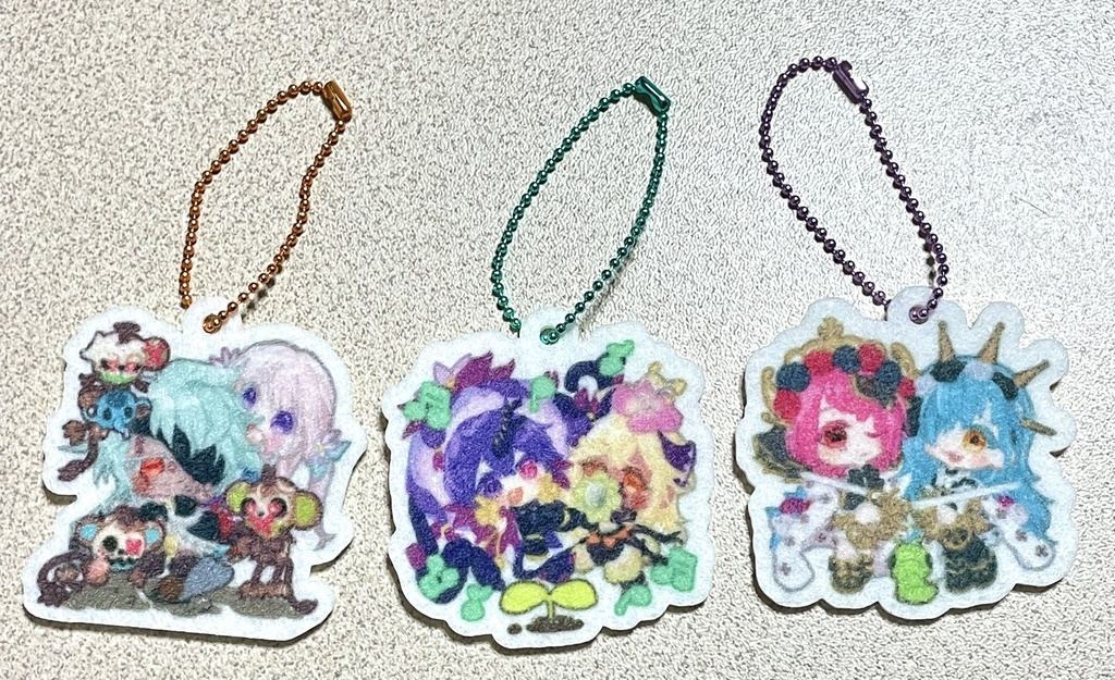 植物おせわフェルトキー
