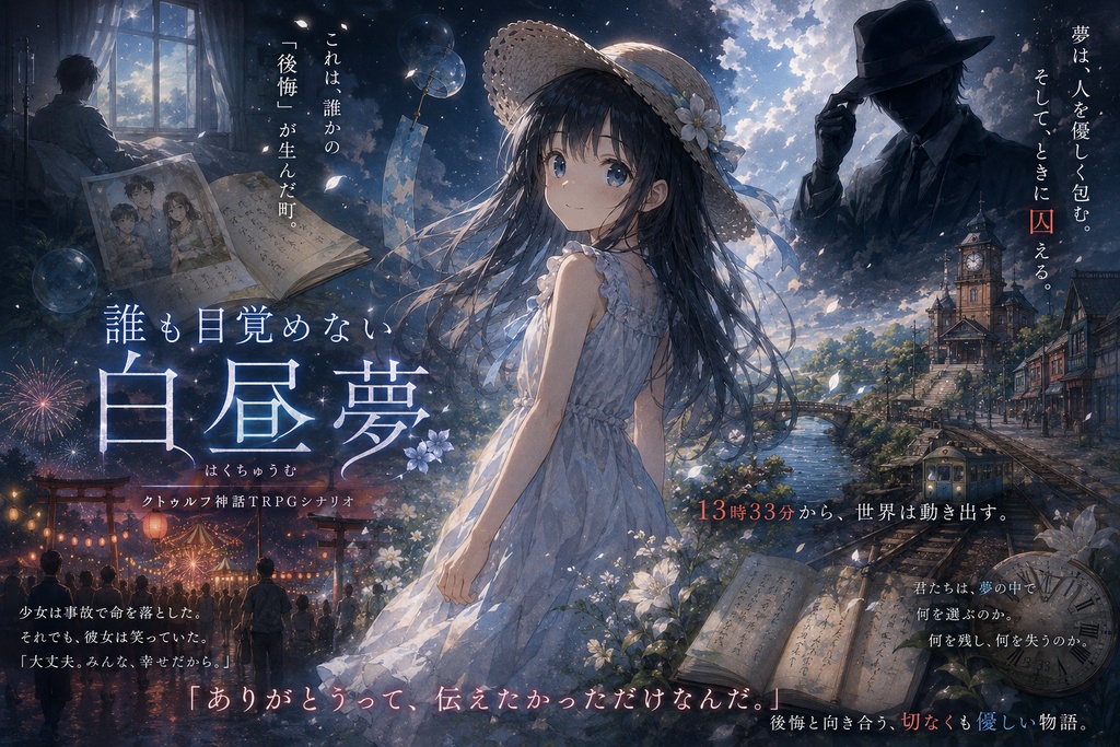 クトゥルフ神話TRPG『誰も目覚めない白昼夢』