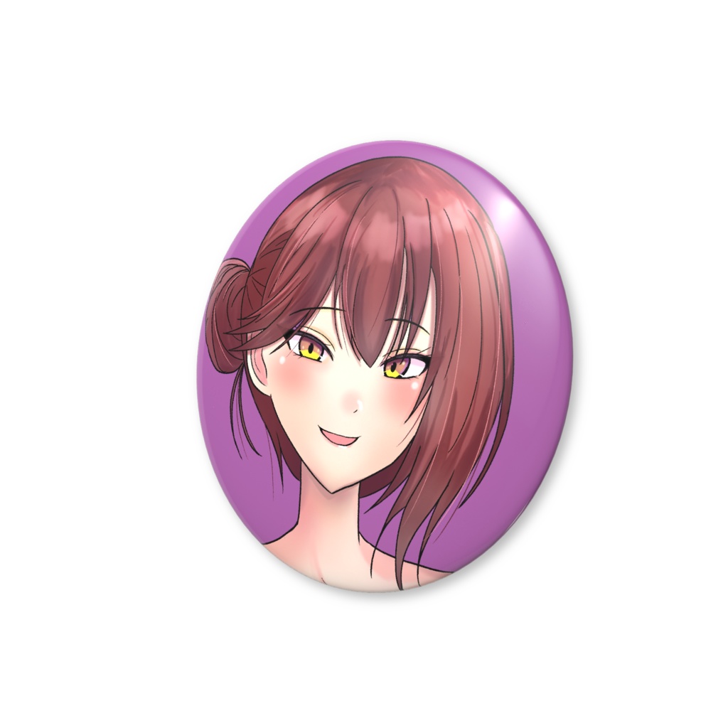 瑞鶴の大きめな缶バッジ