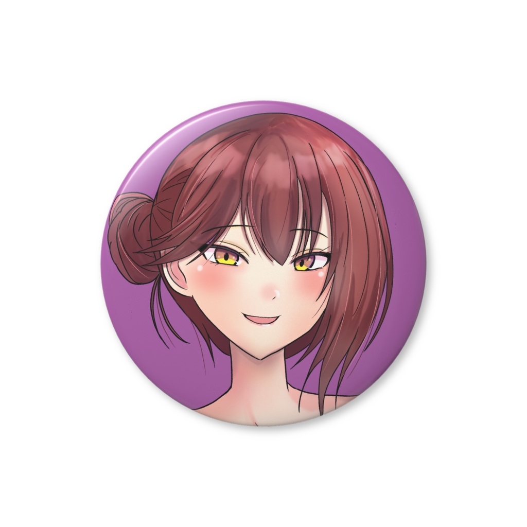 瑞鶴の大きめな缶バッジ