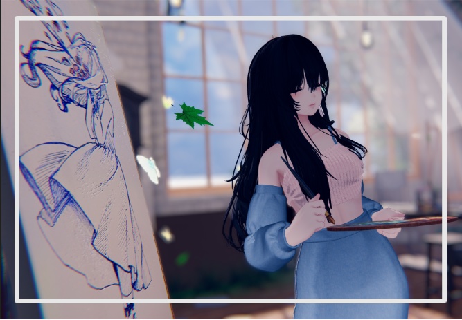 Shinra - skirt & crop top