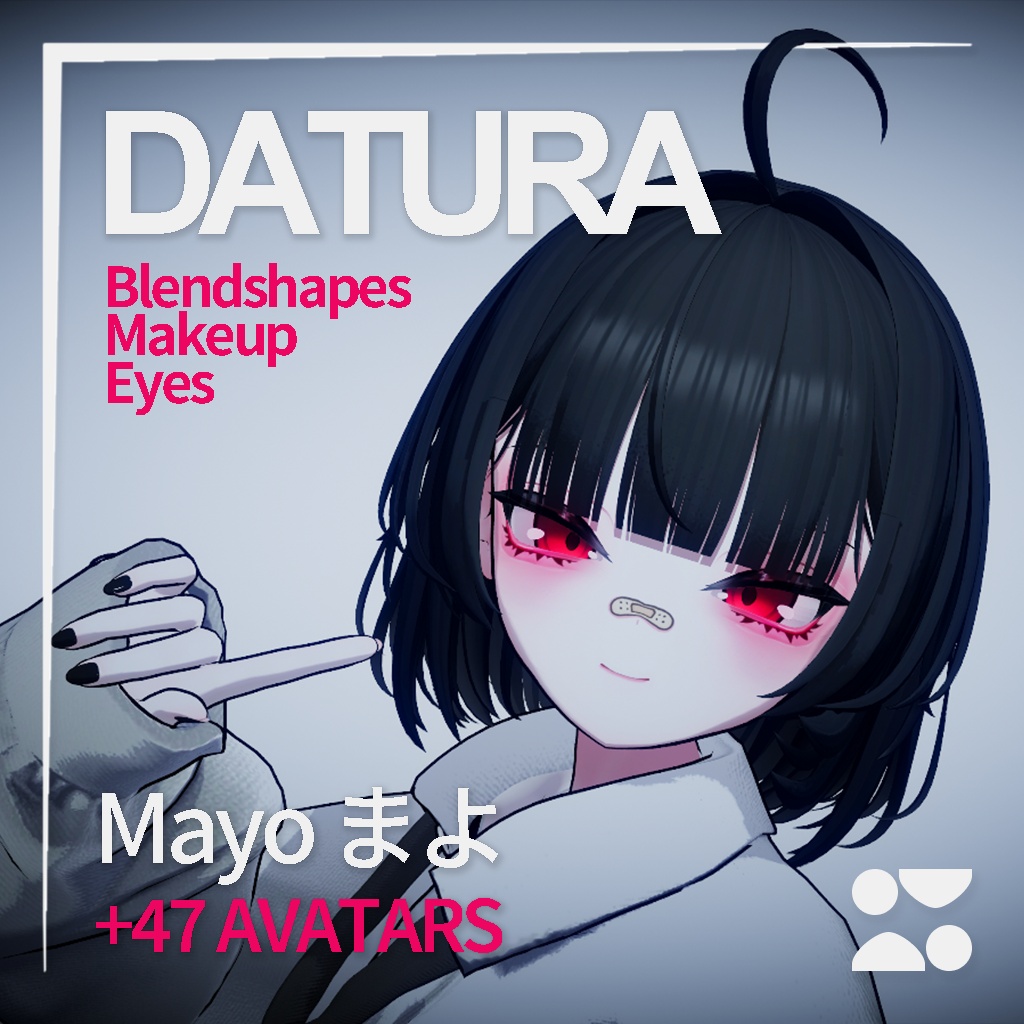 【ゆめか新対応】DATURA|Eye Texture × 48/Makeup for Mayo