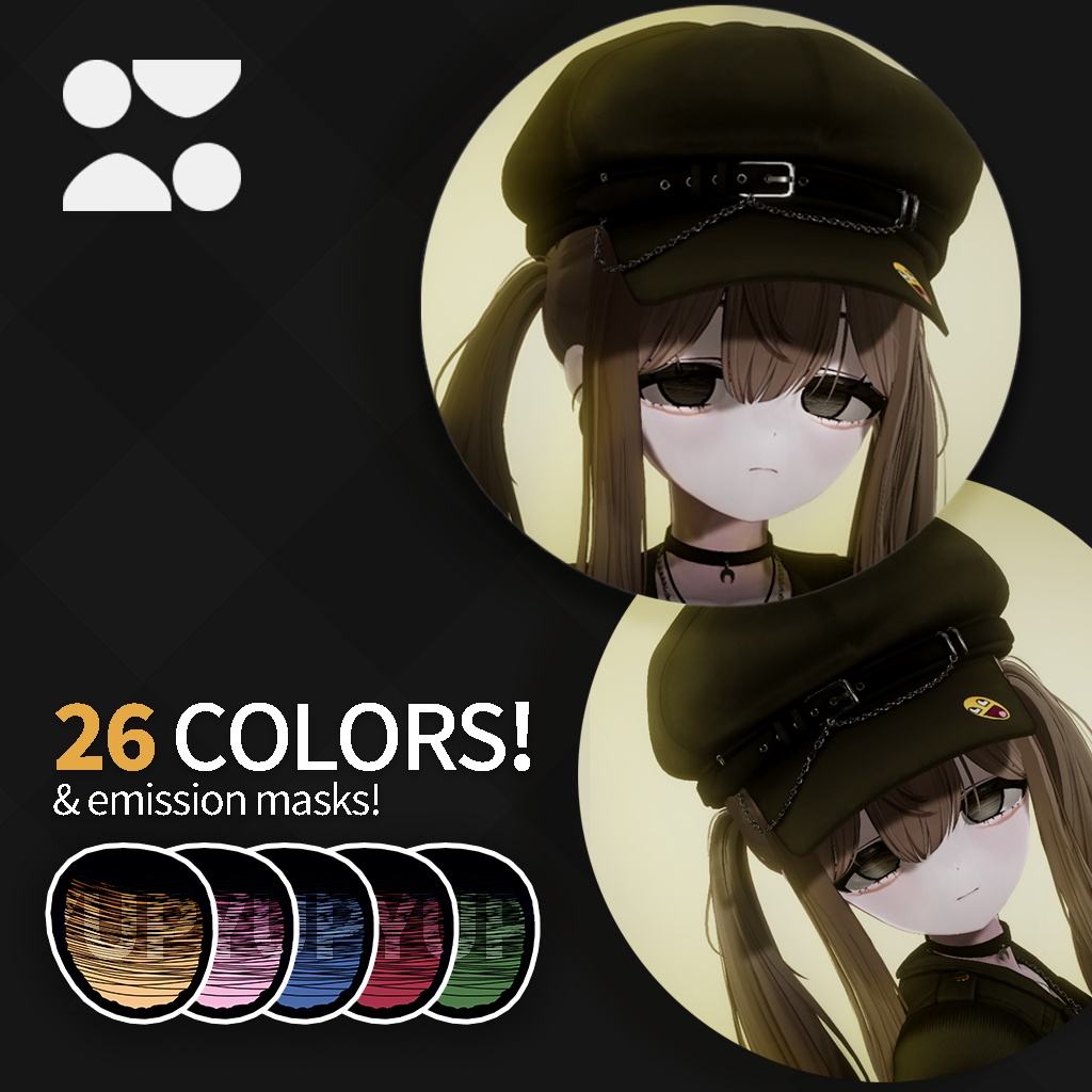 【ゆめか新対応】ASTRANTIA|Eye Texture × 48/対応アバター48種 - 48 Avatars Compatible