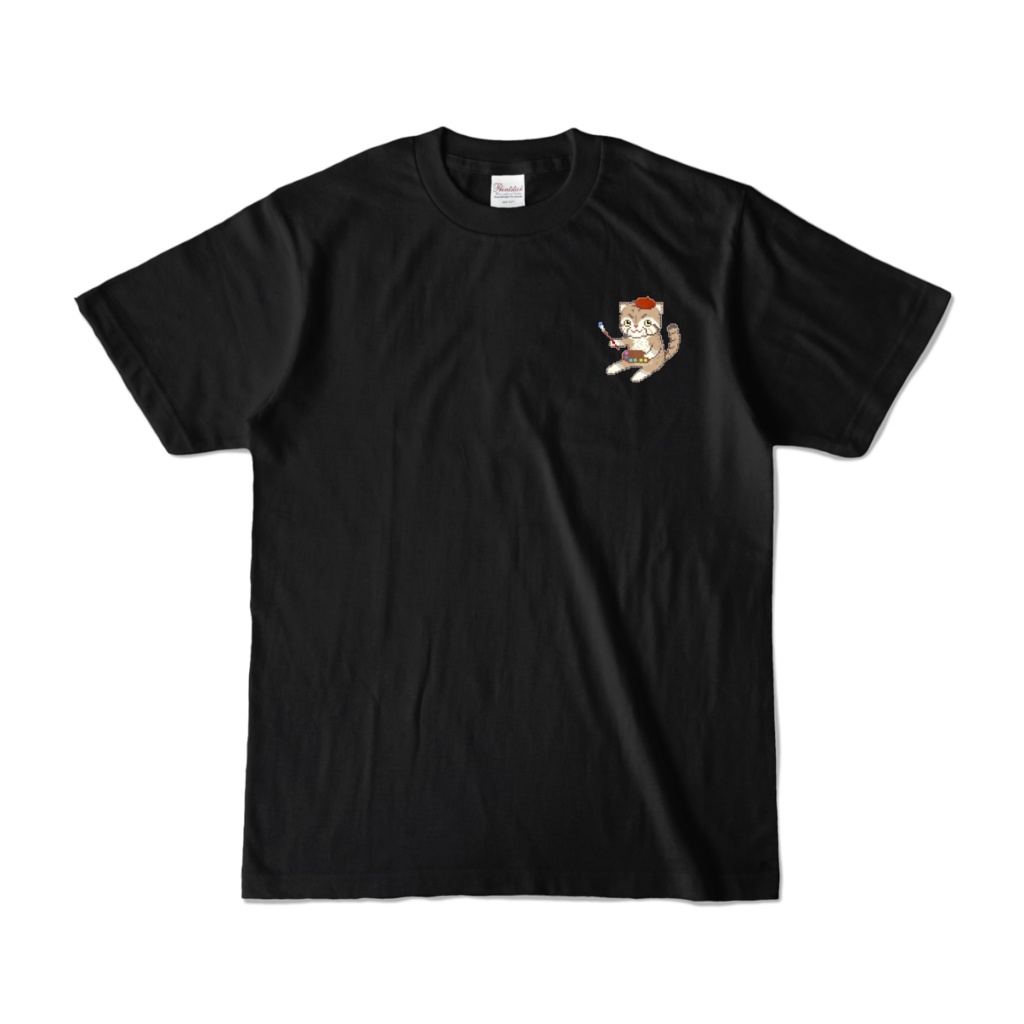 マヌルくん カラーTシャツ(ベレー帽)