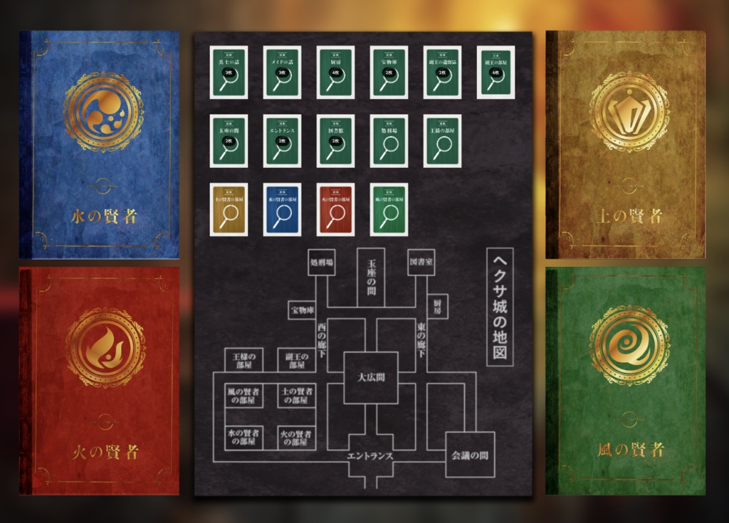 【マダミス/シナリオ版】SORCIER 賢者達の物語 【オンライン版】