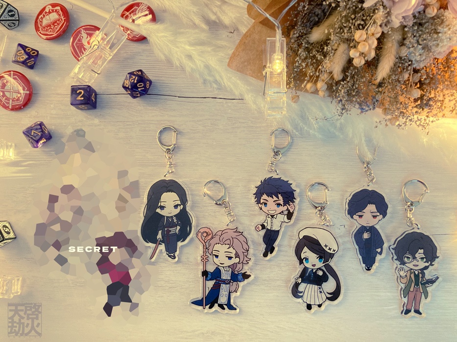 【トビアス司祭】アクリルキーホルダー【天啓劫火】