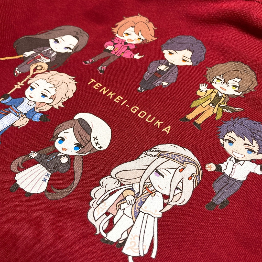 【8キャラ円陣】スウェット【天啓劫火】