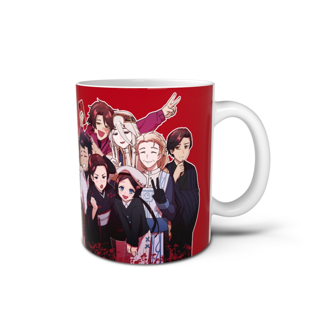 【2周年記念イラスト】マグカップ【天啓劫火】