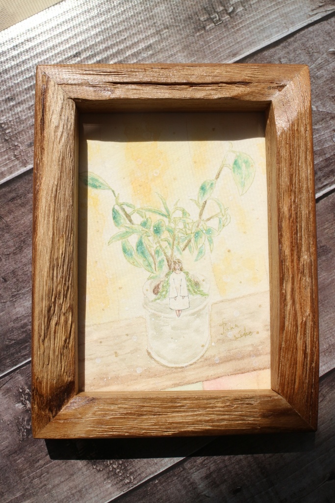 原画 ガジュマルの妖精 かぜまち工房 Booth