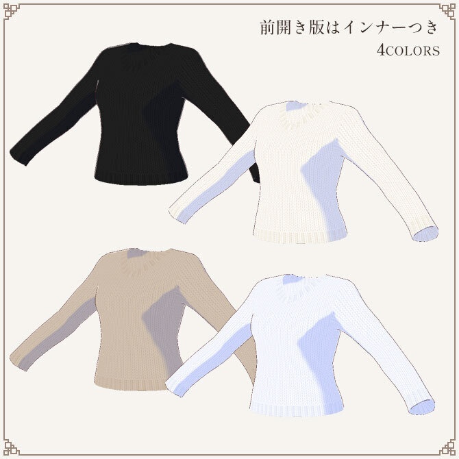 ダッフルコート 2TYPE 3COLRS