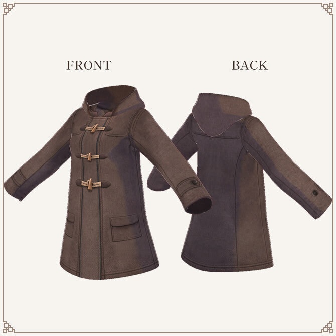 ダッフルコート 2TYPE 3COLRS