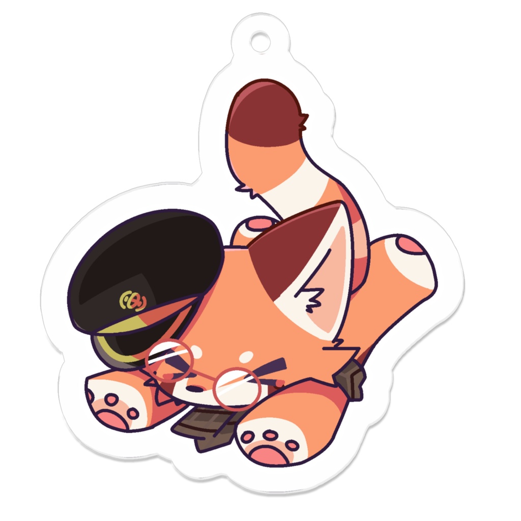 一緒におでかけ！しっぽぶら下がりキーホルダー