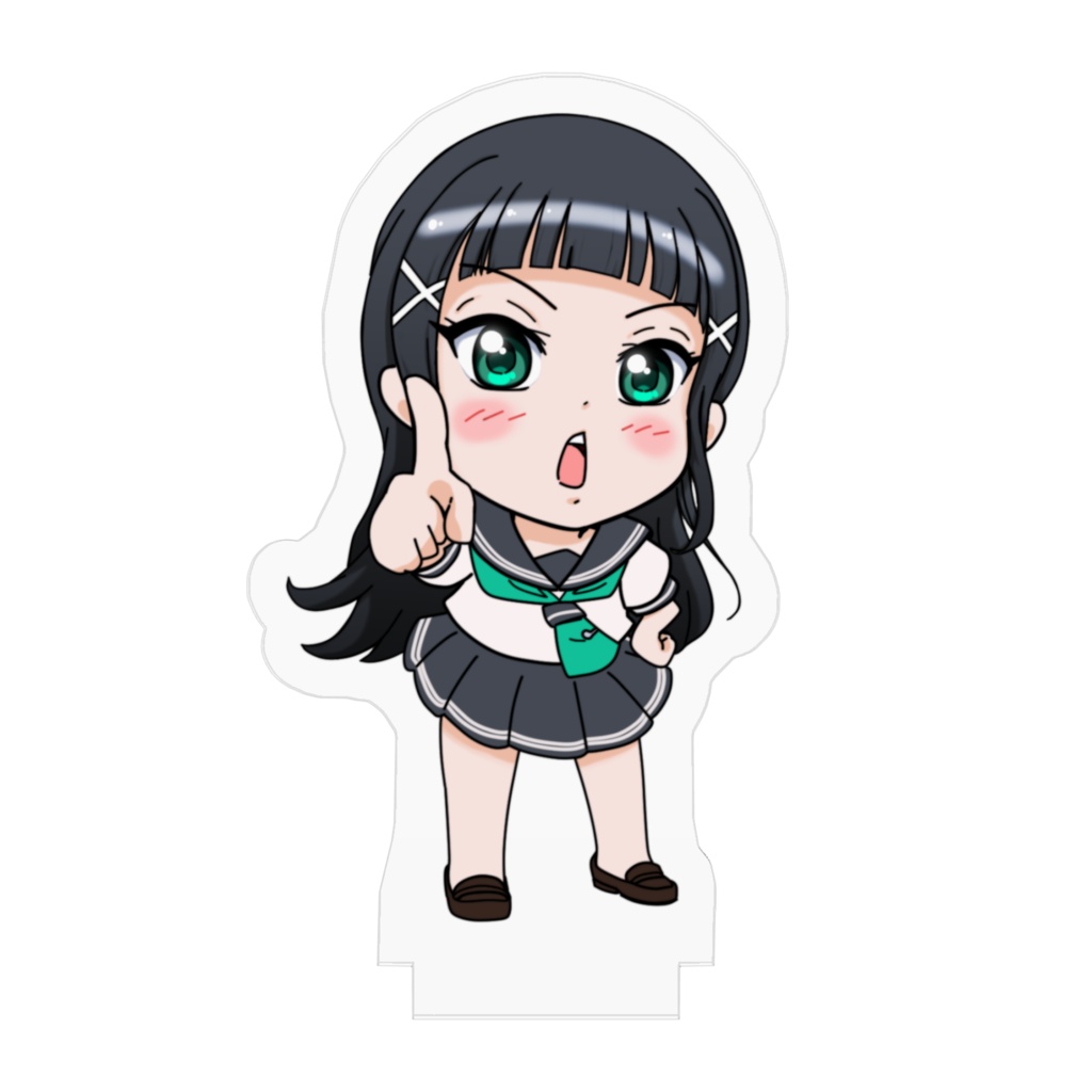 ラブライブサンシャイン 黒澤ダイヤ アクリルフィギュア