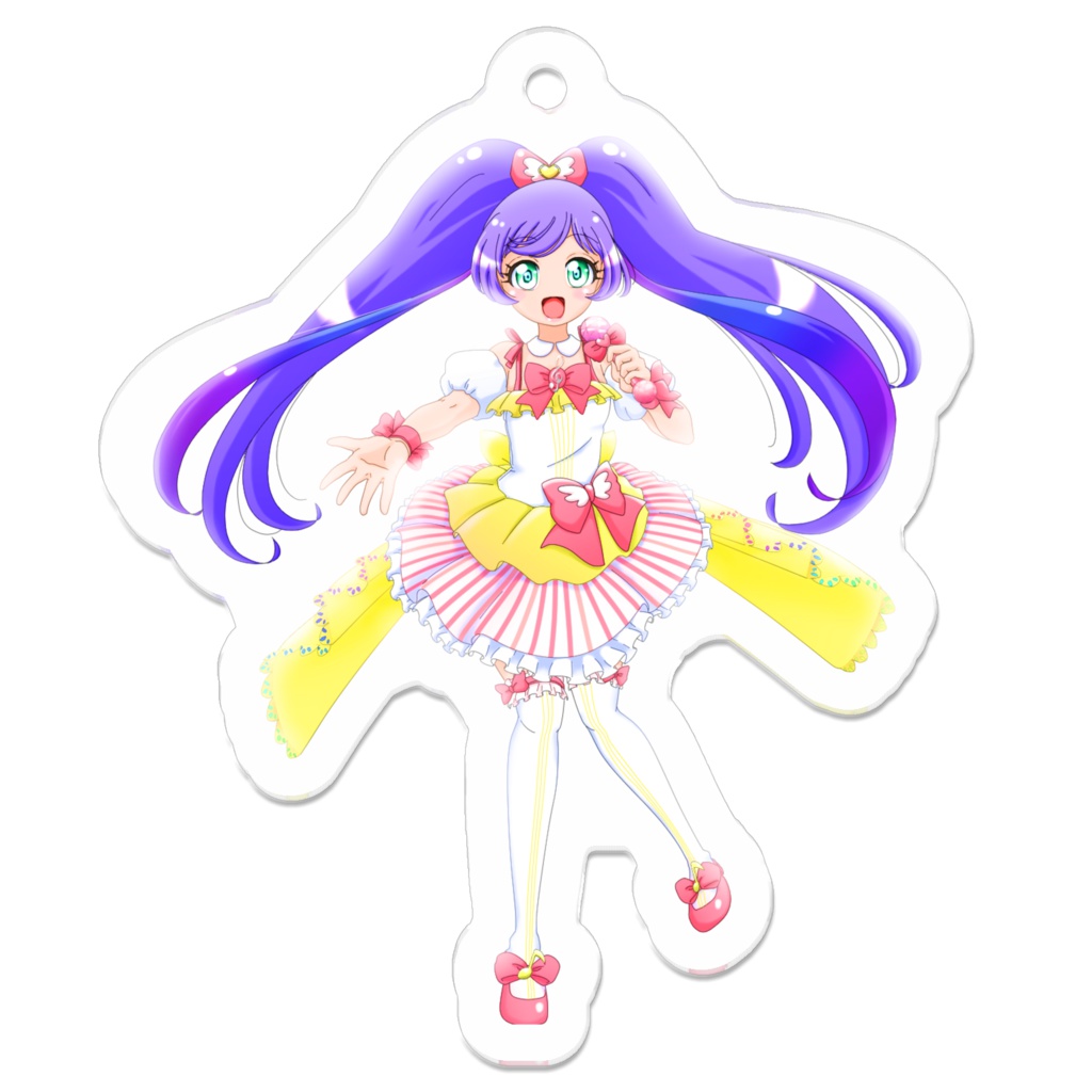 プリパラ真中らぁらアクリルキーホルダー Mariamix Booth