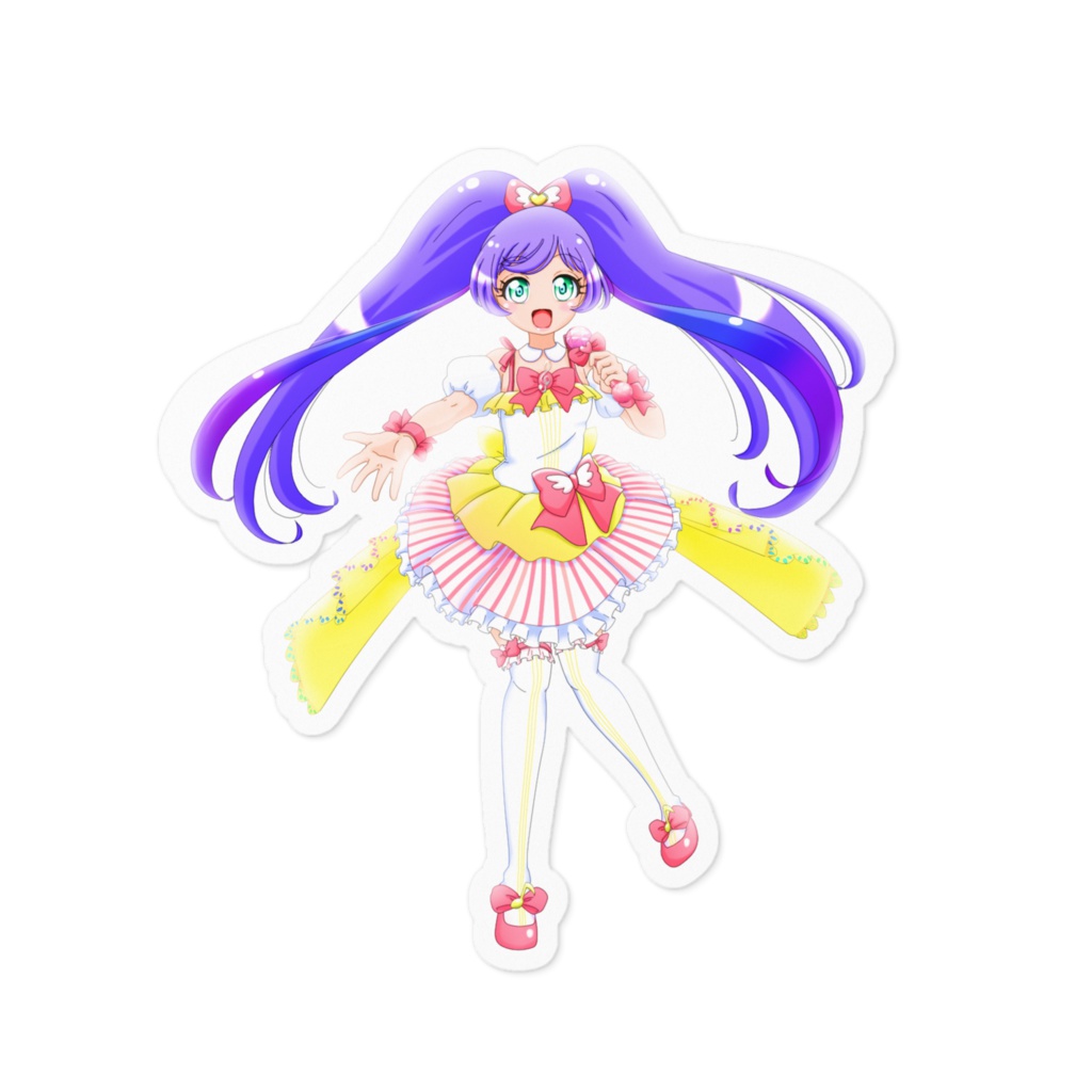 プリパラ　真中らぁら　ステッカー