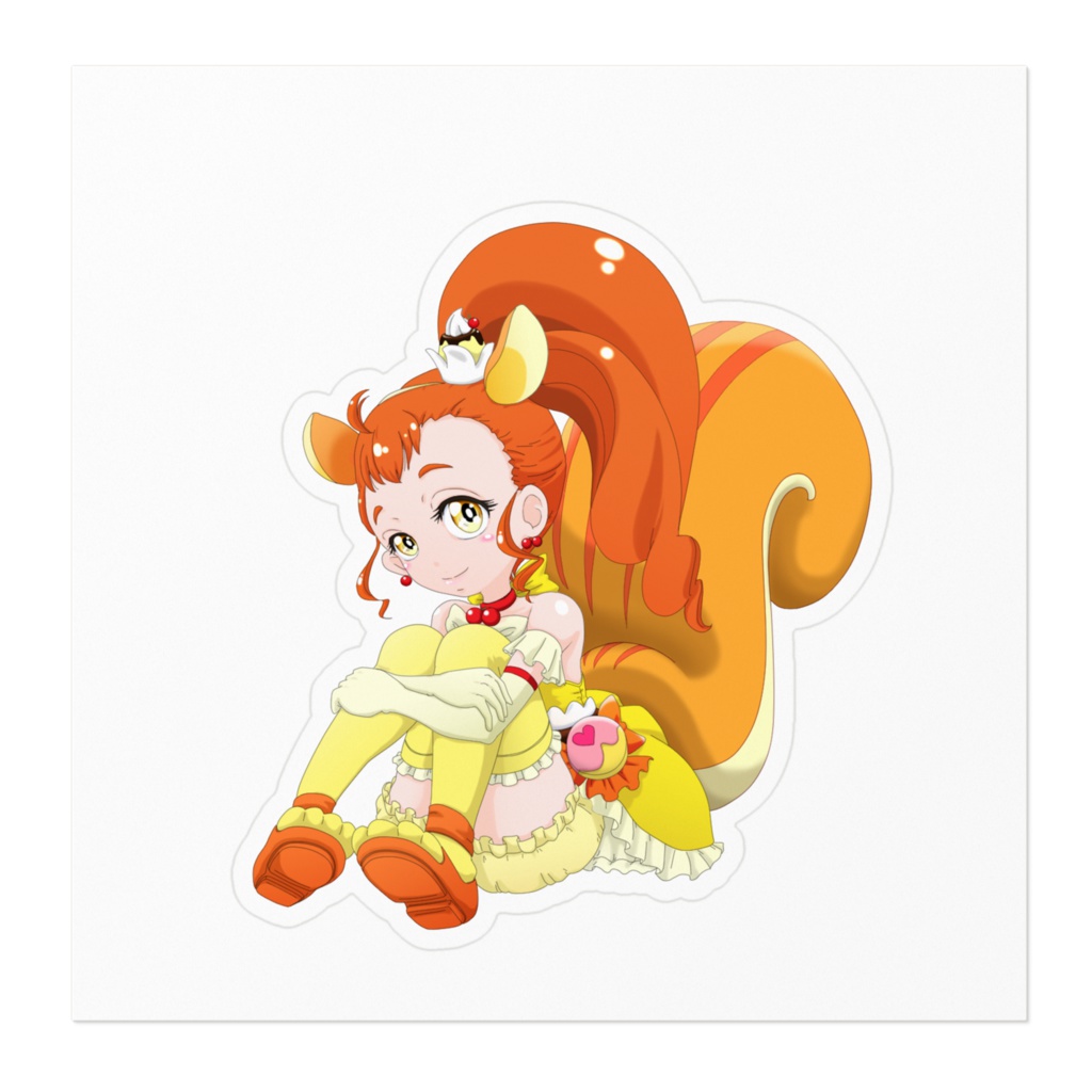 プリキュアアラモード キュアカスタード ステッカー