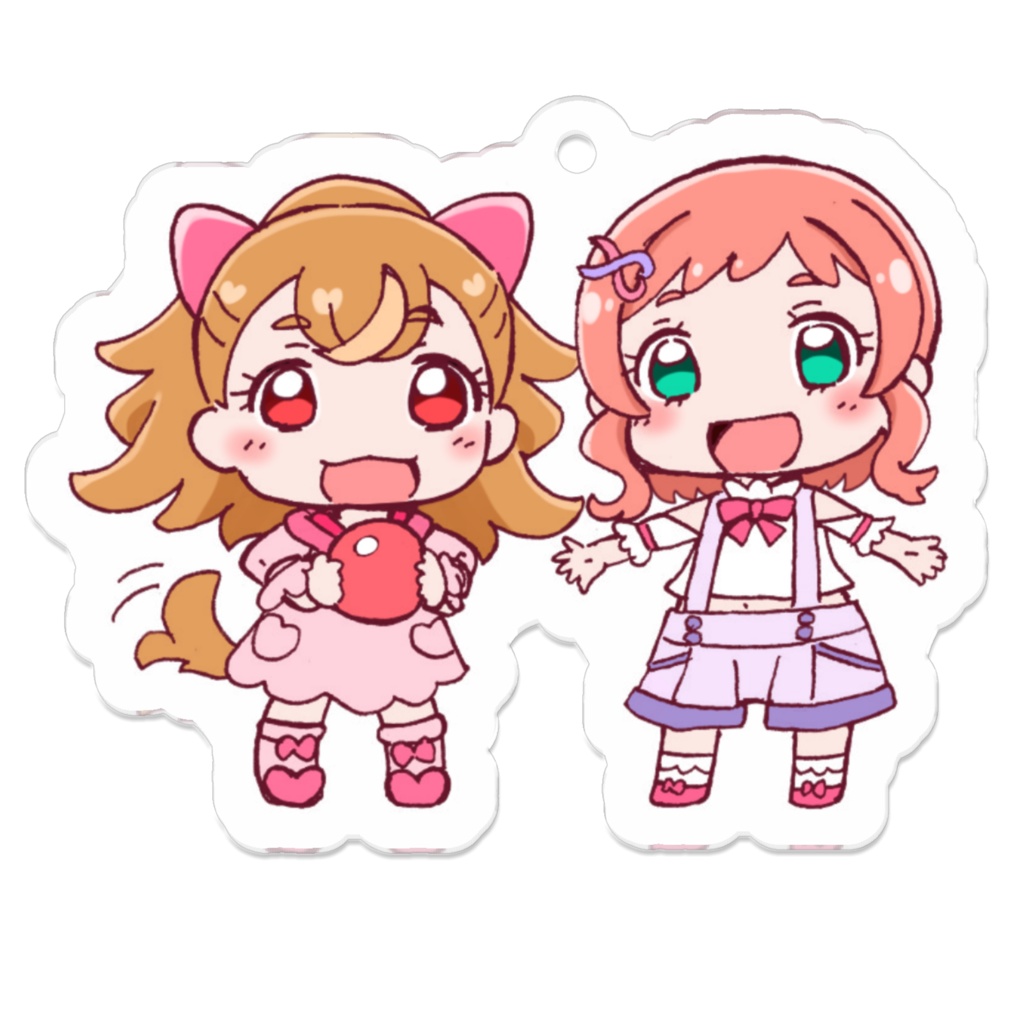 わんだふるぷりきゅあ　いろはこむぎアクリルキーホルダー