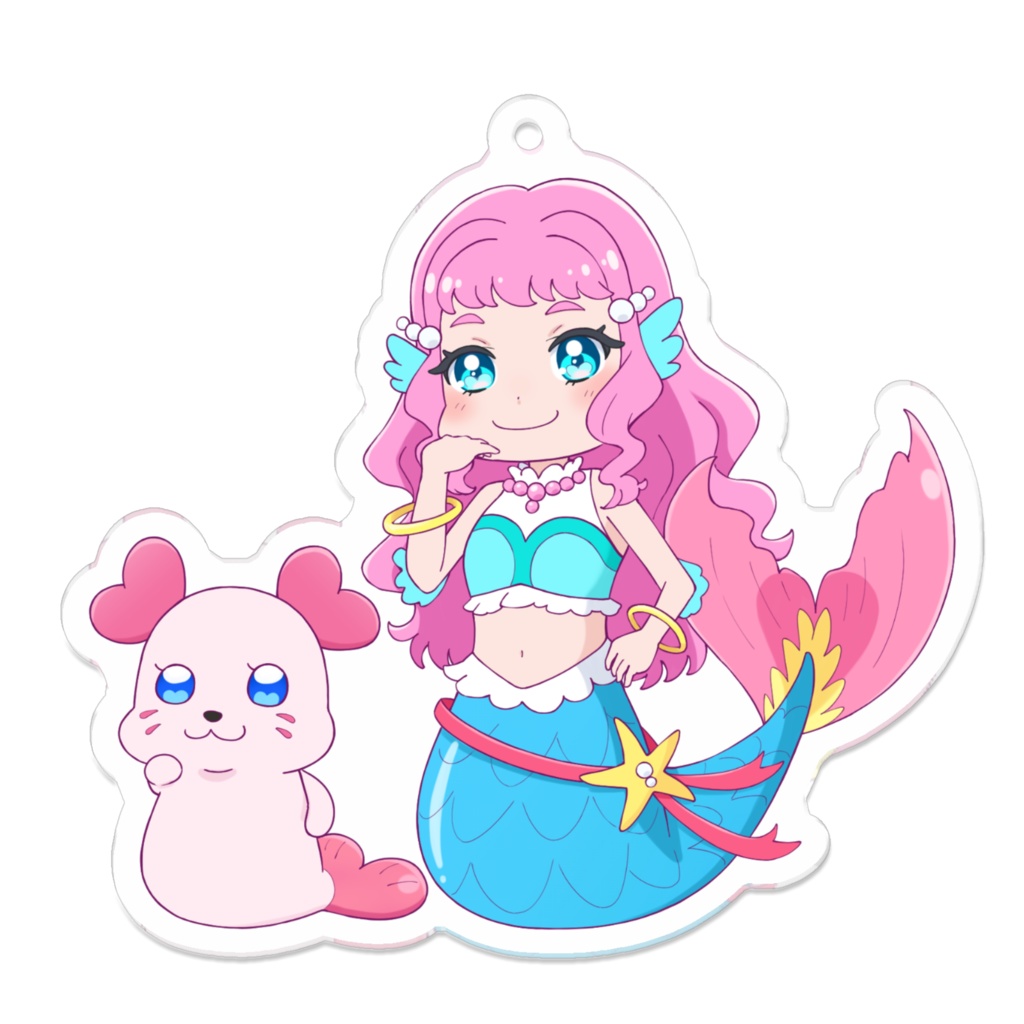 トロピカルージュプリキュア　ローラくるるんアクリルキーホルダー