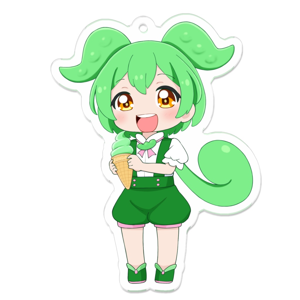 ずんだもんアクリルキーホルダー