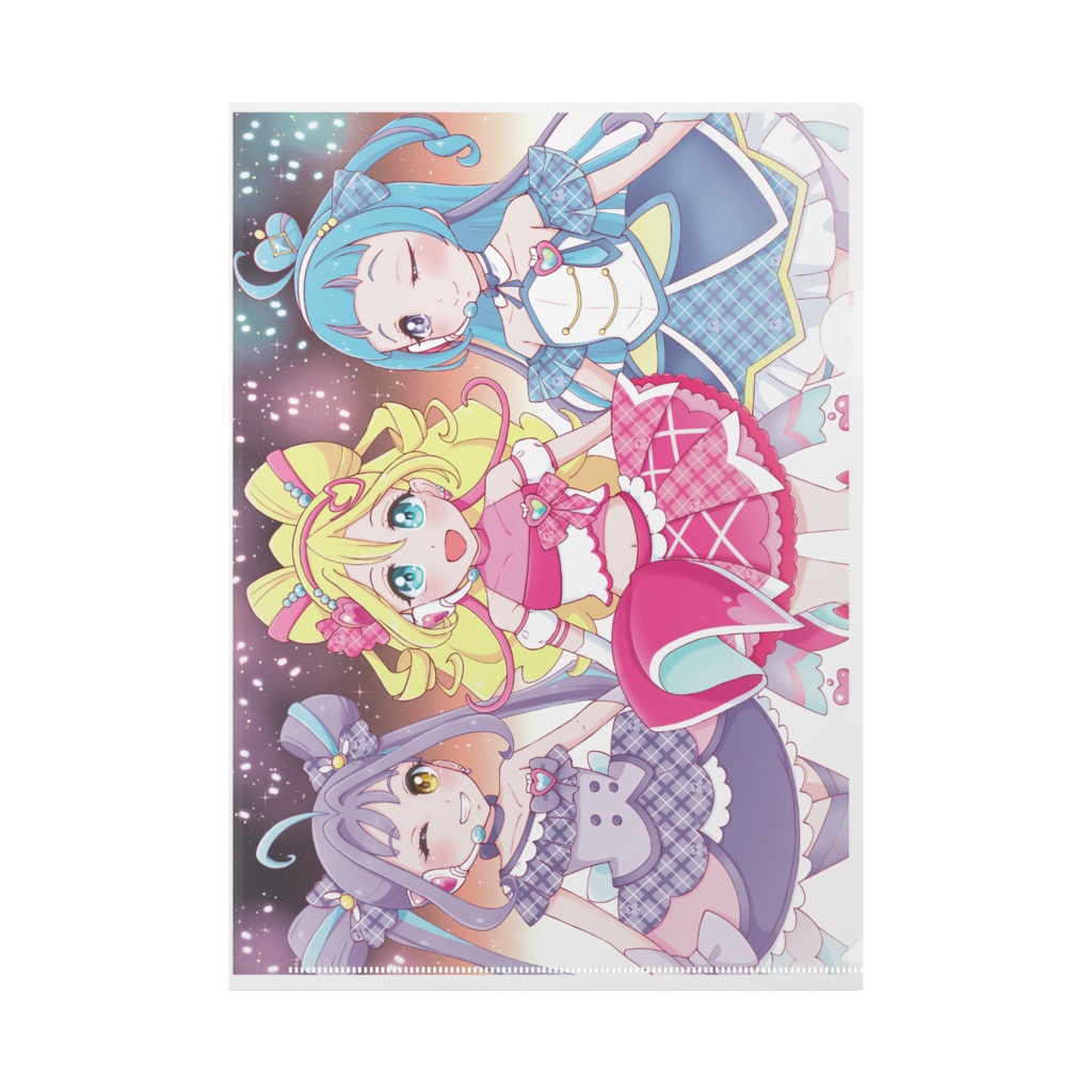 キミとアイドルプリキュア　クリアファイル