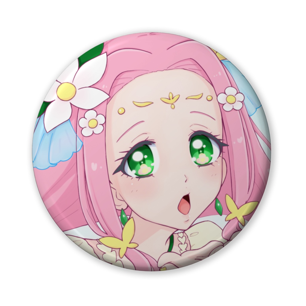 キュアフェリーチェ缶バッチ