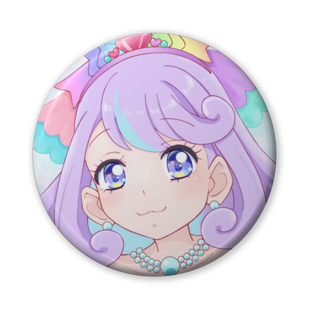 わんぷり ニコ様缶バッチ