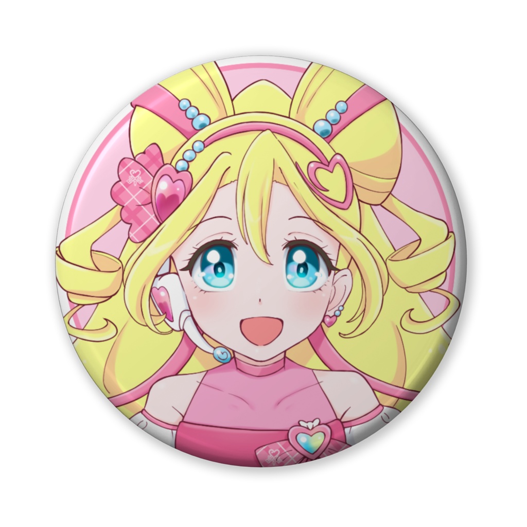 キュアアイドル缶バッチ絵柄A