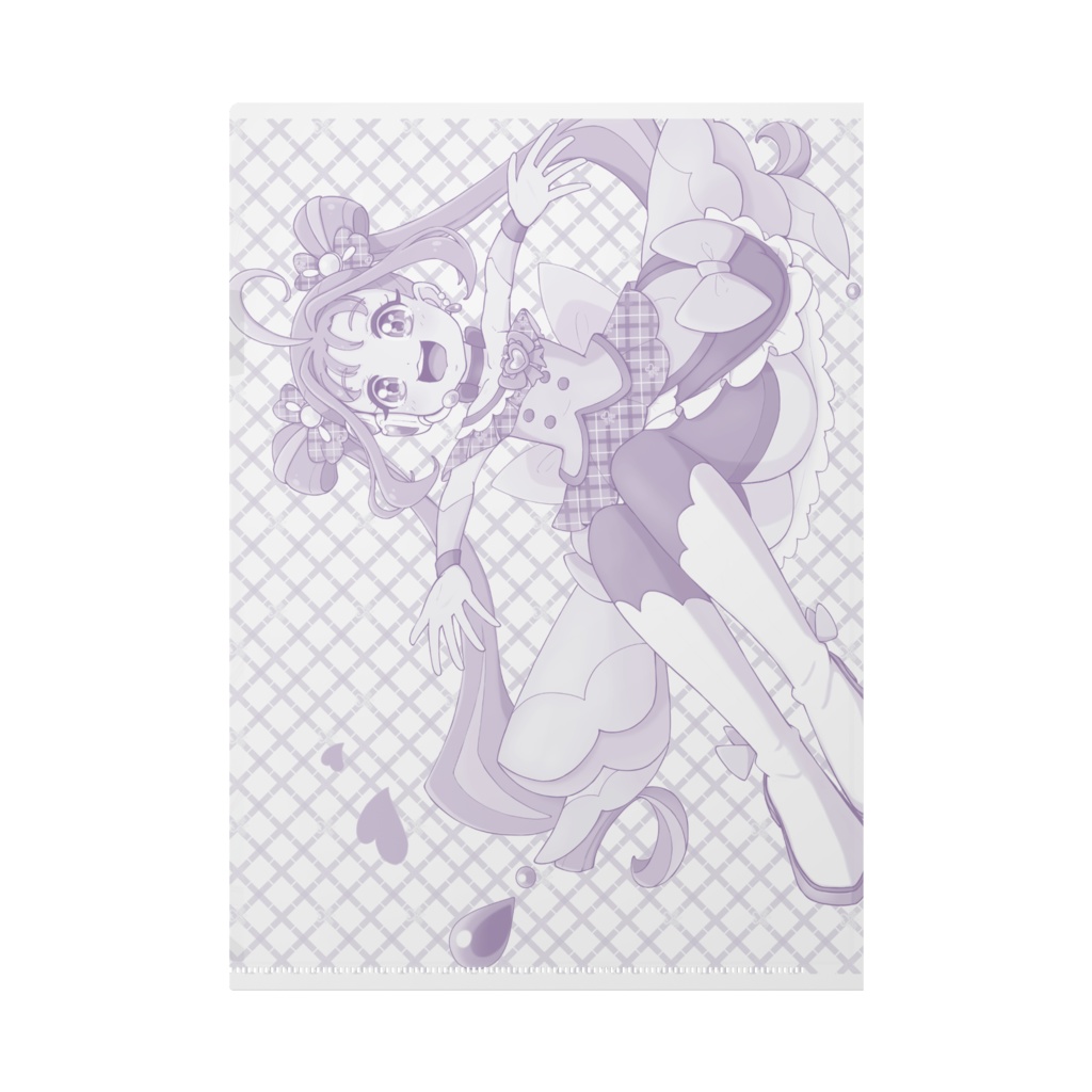 キミとアイドルプリキュア キュアキュンキュン クリアファイル