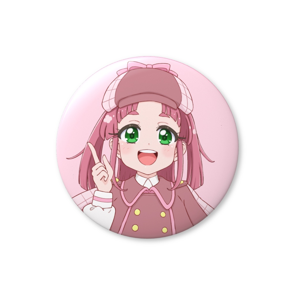 たんプリ 小林探偵缶バッジ