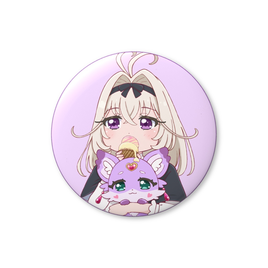 たんプリ 森亜るるか缶バッジ