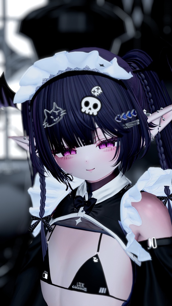 がいこつへあぴん