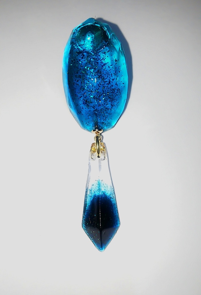 幻想鉱石ピアス『海の誓い』『空の誓い』