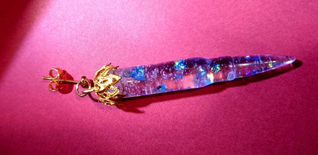 ピアス「魔弾　水精」