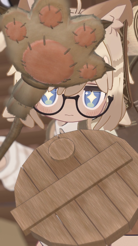【VRChat想定】某ねこちゃんぼう