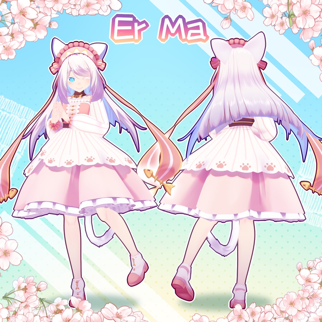 【オリジナル3Dモデル】二麻ErMa