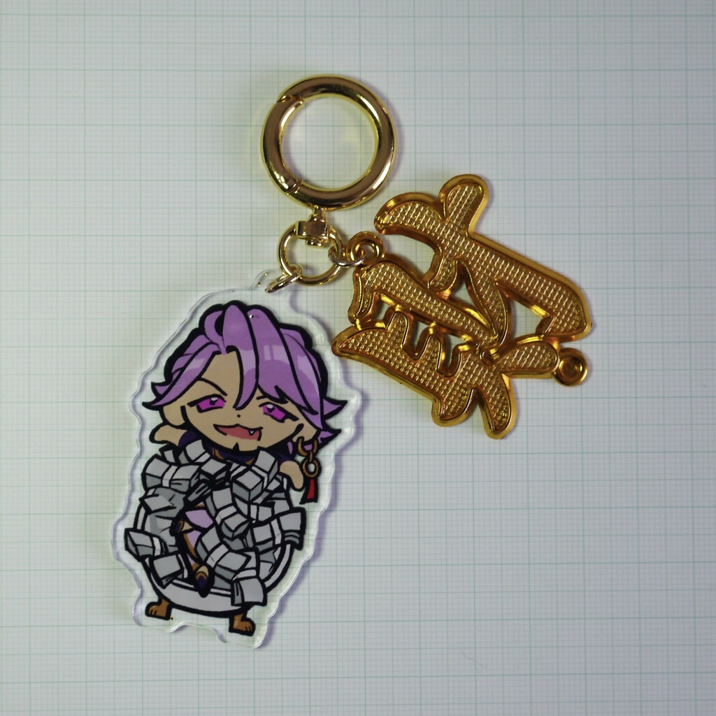 ドゥリーヨダナと財 アクリルキーホルダー - まざ8 - BOOTH