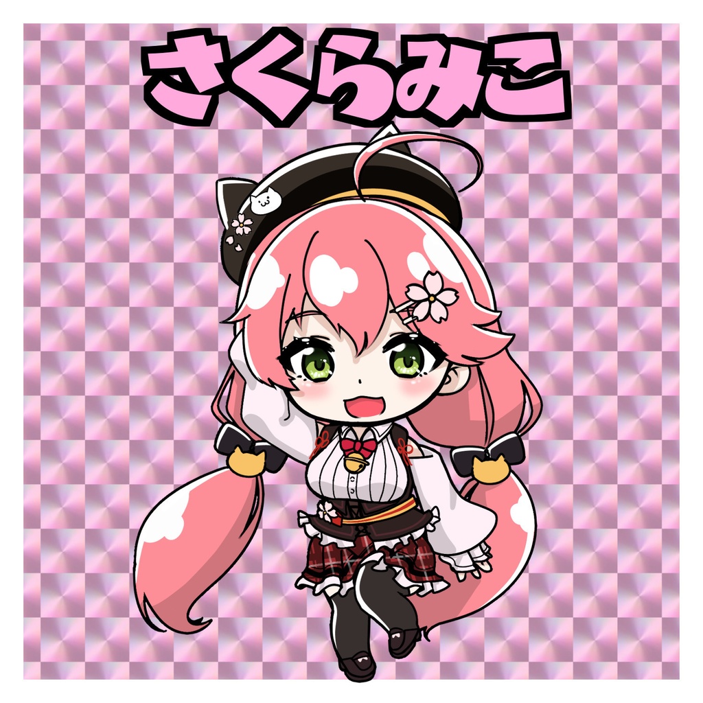 【非公式】　さくらみこ　ステッカー