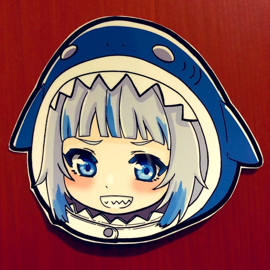 【非公式】がう・ぐら ステッカー 防水