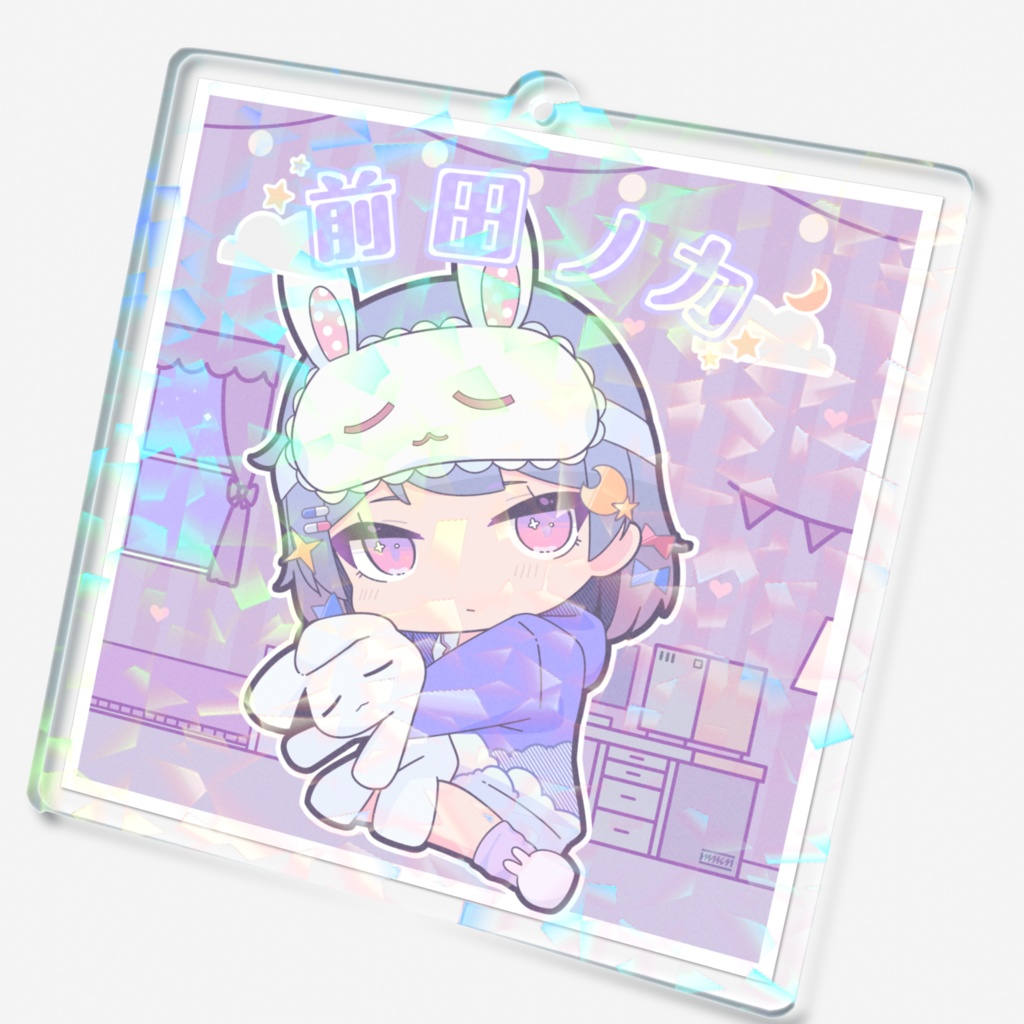 ノカちゃん ステッカー 風アクキー