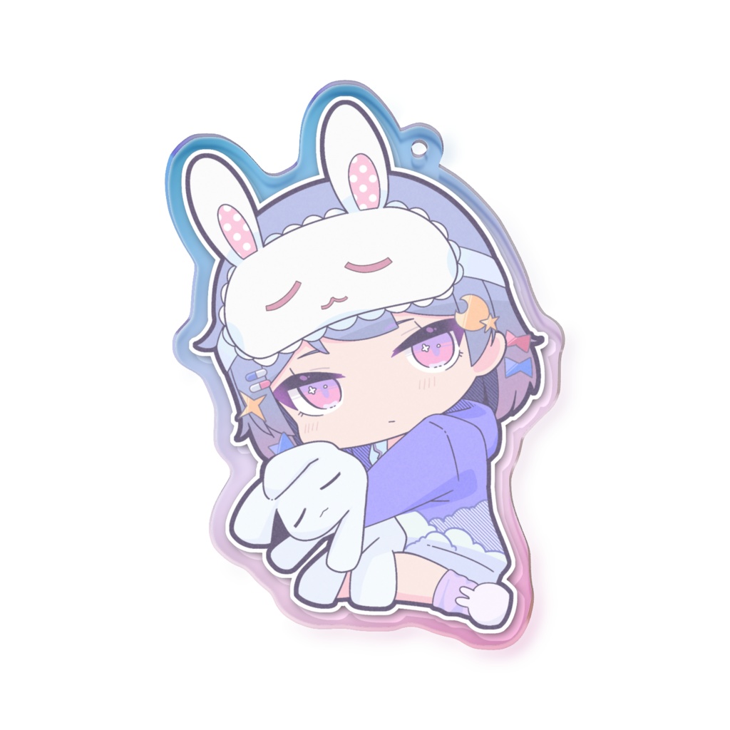 ノカちゃん オーロラアクキー