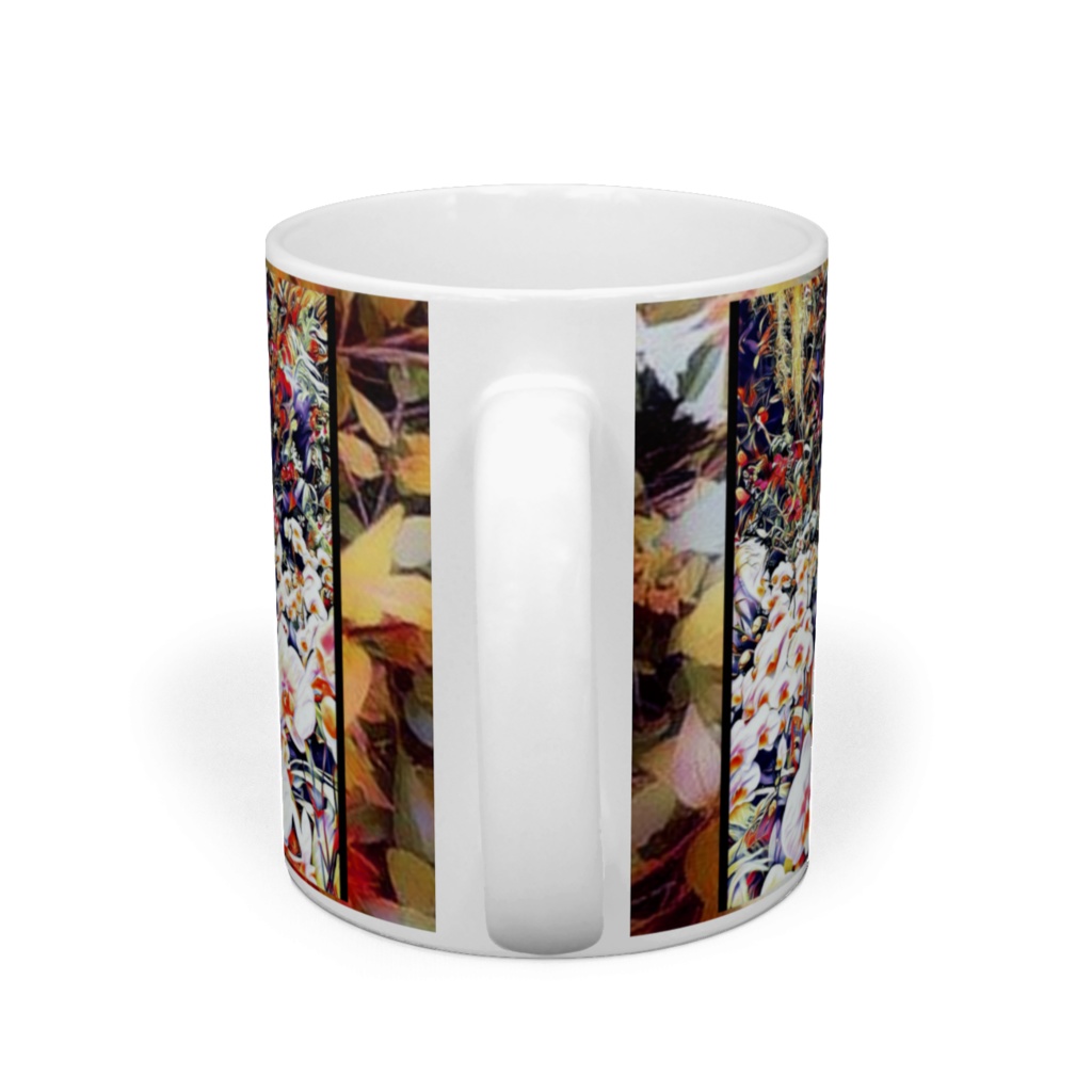 a-137 蘭の森 Orchid forest マグカップ(秋)