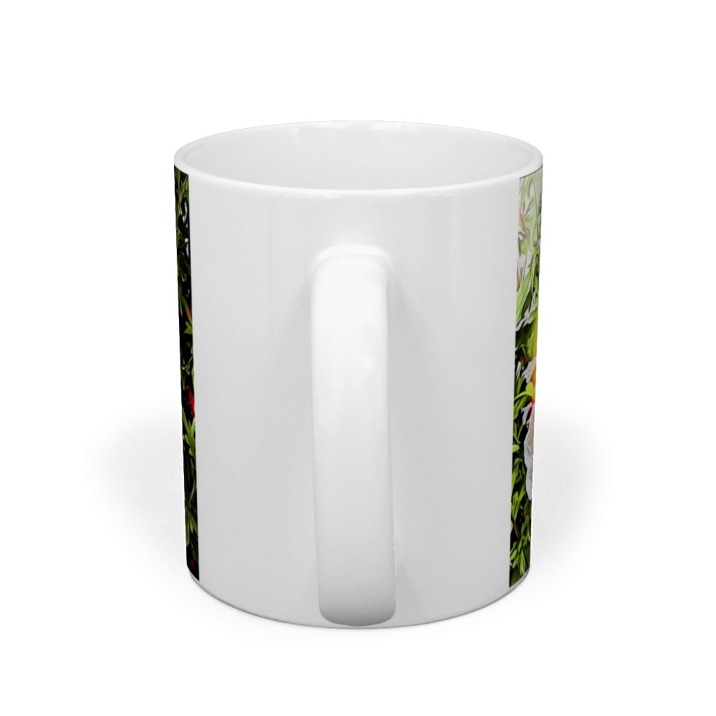 a-195 路傍の花 ハイビスカス Roadside flower hibiscus マグカップ