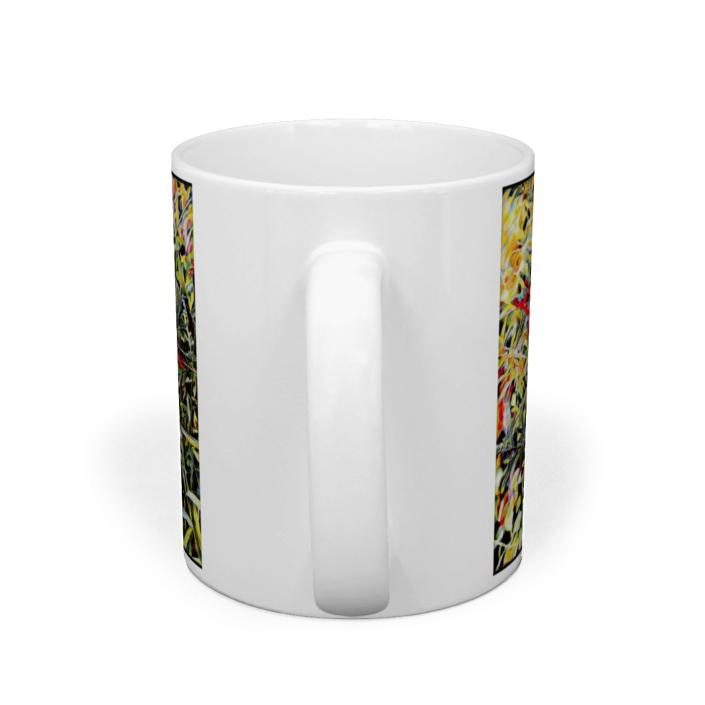 a-224 秋 燃えて ペンステモン ピニフォリウス Burning autumn Penstemon pinifoliusマグカップ