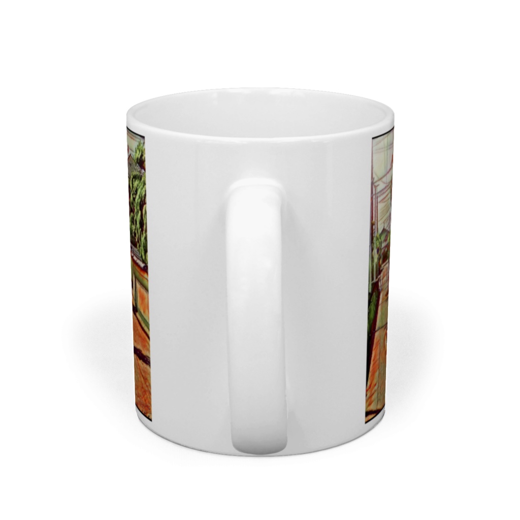 a-246 茶飲み友達 Tea drinking friends マグカップ