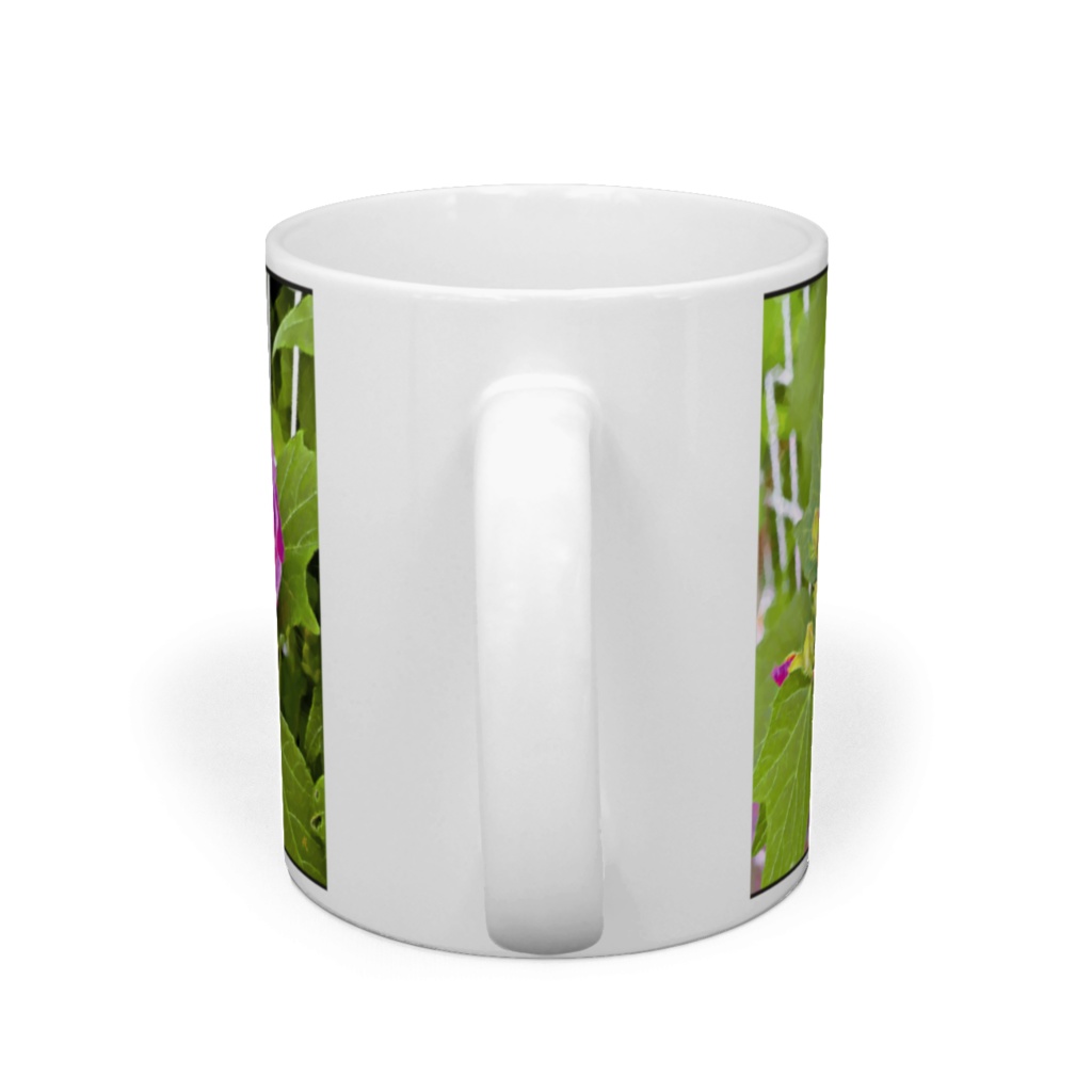 a-248 路傍の花 ショッキングピンク Roadside flowers shocking pink マグカップ