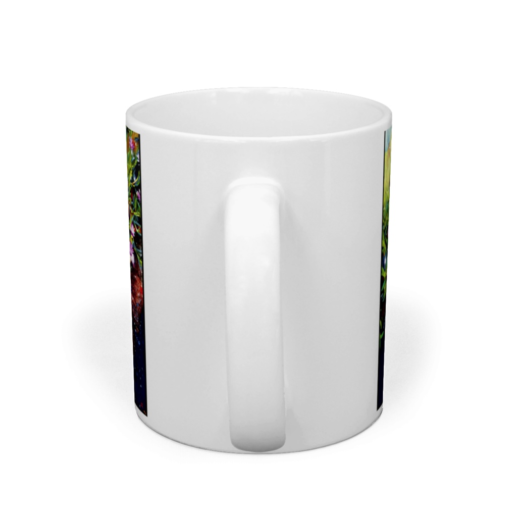 a-154 路傍の華 松葉菊 Roadside flower Matsuba chrysanthemum マグカップ