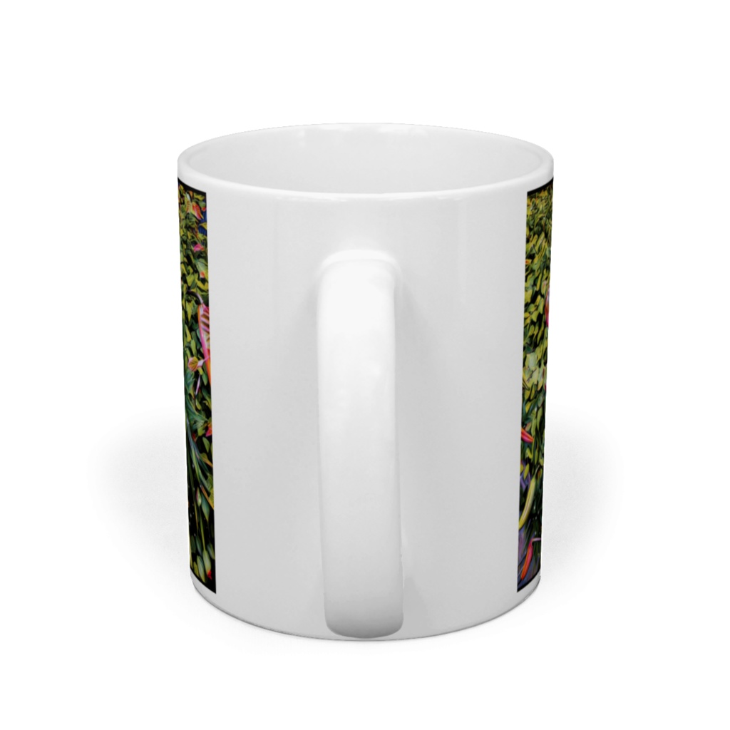 a-162 路傍の花 ミシガン百合 Lilium michiganense Farw マグカップ