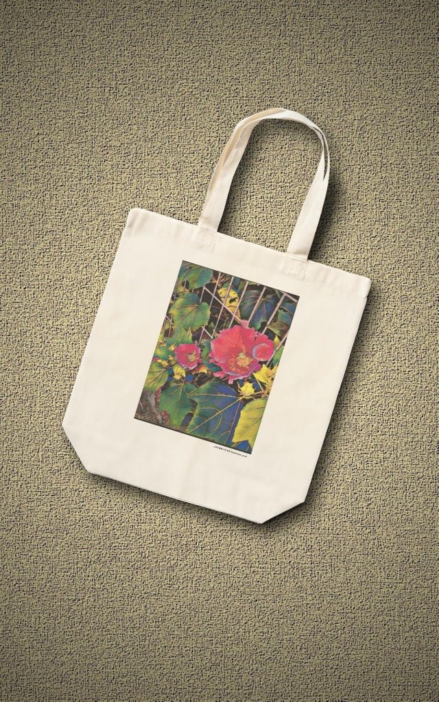 a-239 路傍の花 成長 Roadside flower growth エコバッグ