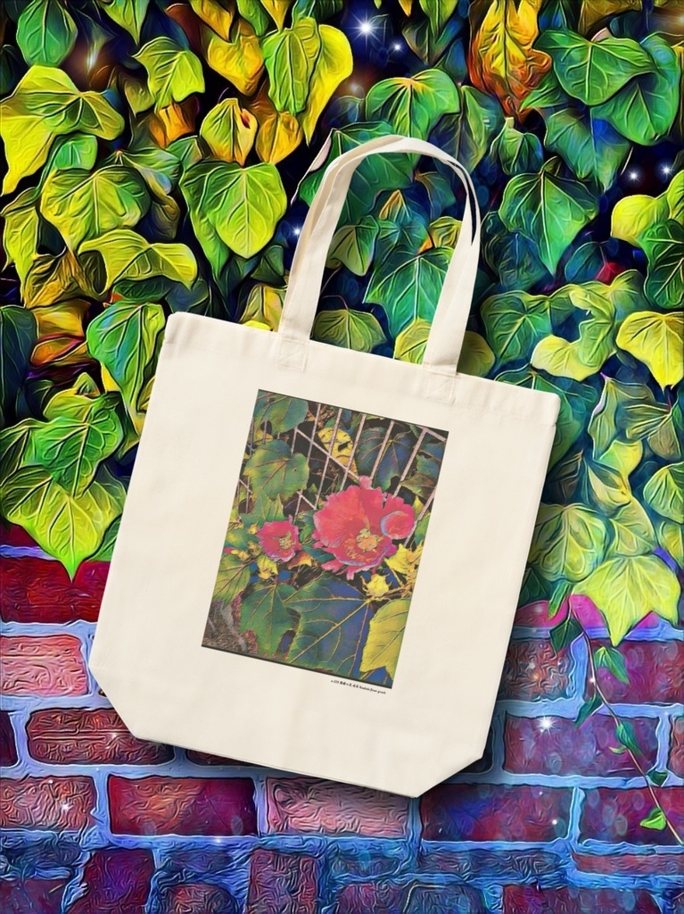 a-239 路傍の花 成長 Roadside flower growth エコバッグ